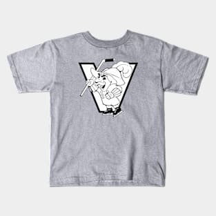 Defunct Virginia Raiders ACHL Hockey 1983 Kids T-Shirt